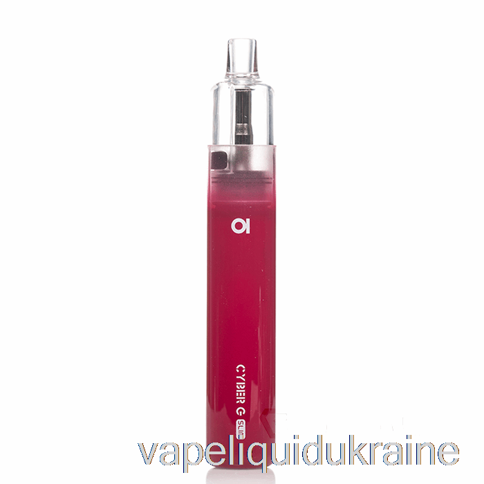 Vape Liquid Ukraine Aspire Cyber G Slim Pod System Violet Red